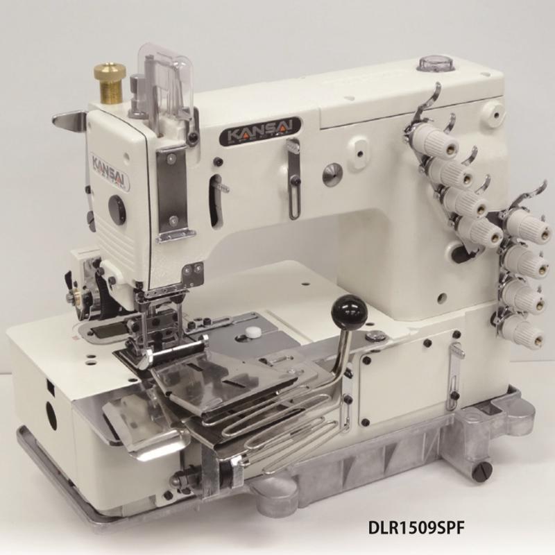 imagem prévia do produto: Máquina de Costura Industrial KANSAI SPECIAL DLR-1508SPF 4 Agulhas Plana Com Catraca Móvel Para Cós Anatômico