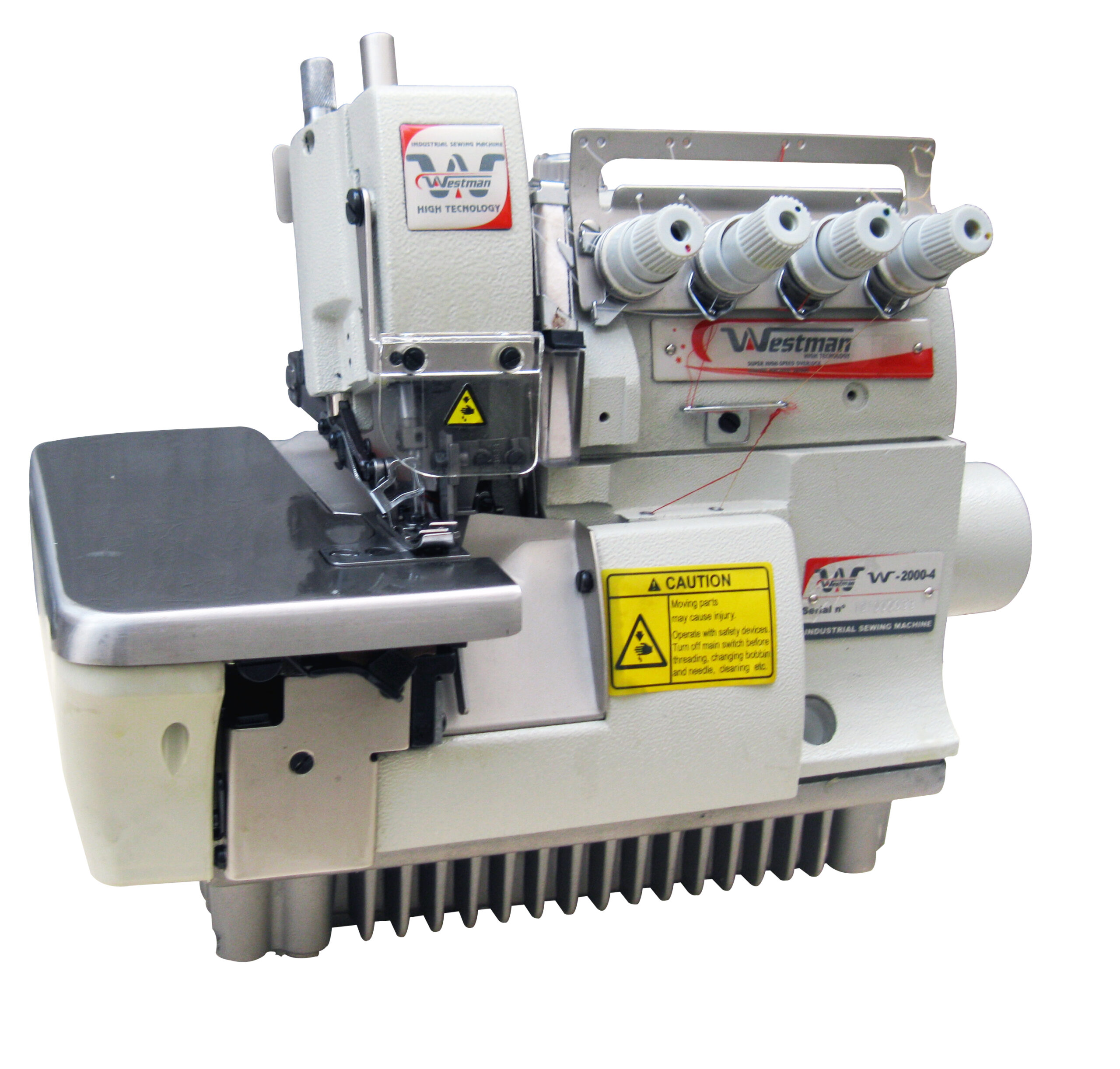 imagem prévia do produto: Máquina Overlock 4 Ponto Cadeia W-2000-4 Direct Drive - WESTMAN