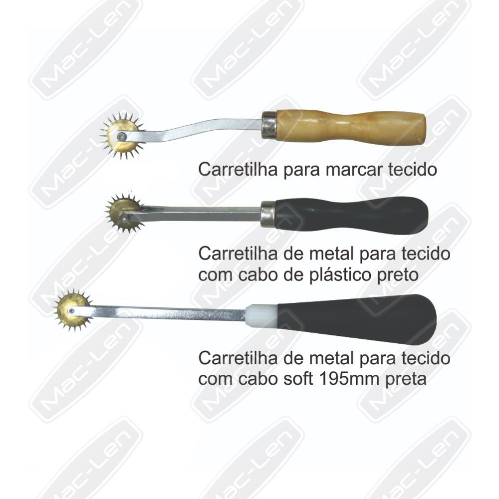 imagem prévia do produto: Carretilha de Marcar Tecido