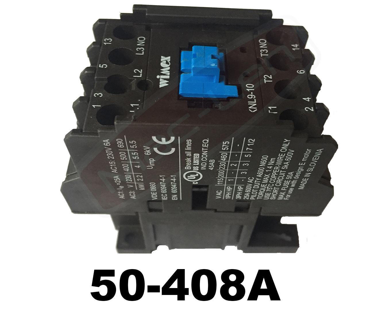 Caixa com 1 Entrada Contactor KN-9-10 230V 60HZ