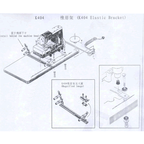 imagem prévia do produto: Esticador de Elástico AP-404