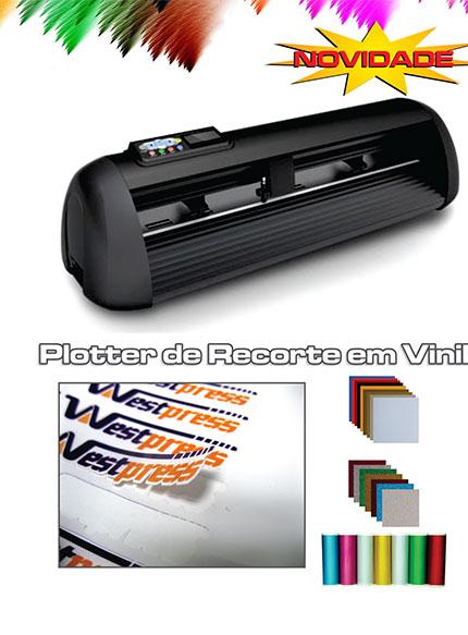 Plotter de Recorte e Disco Preta