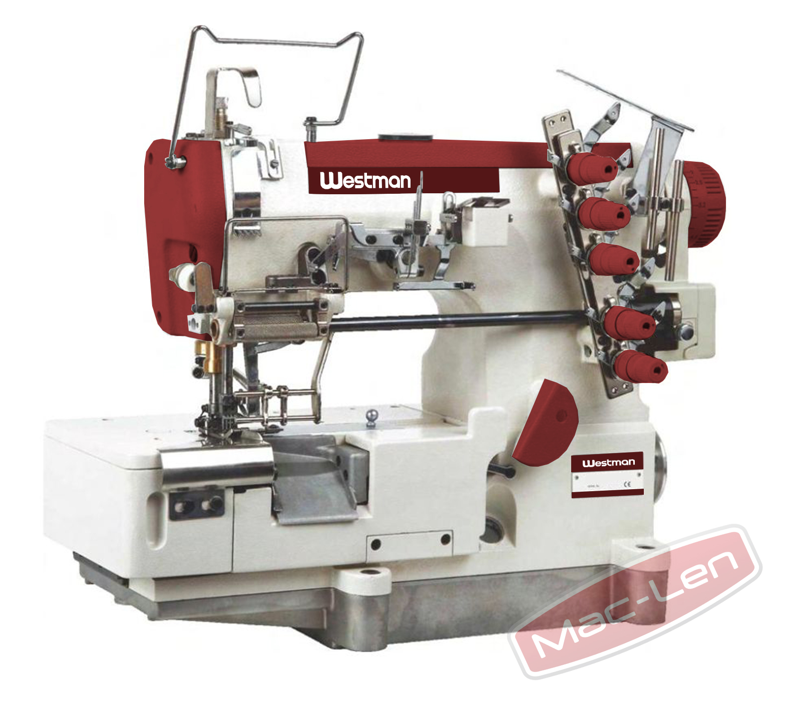 Máquina galoneira base plana W-32500-BT - Westman