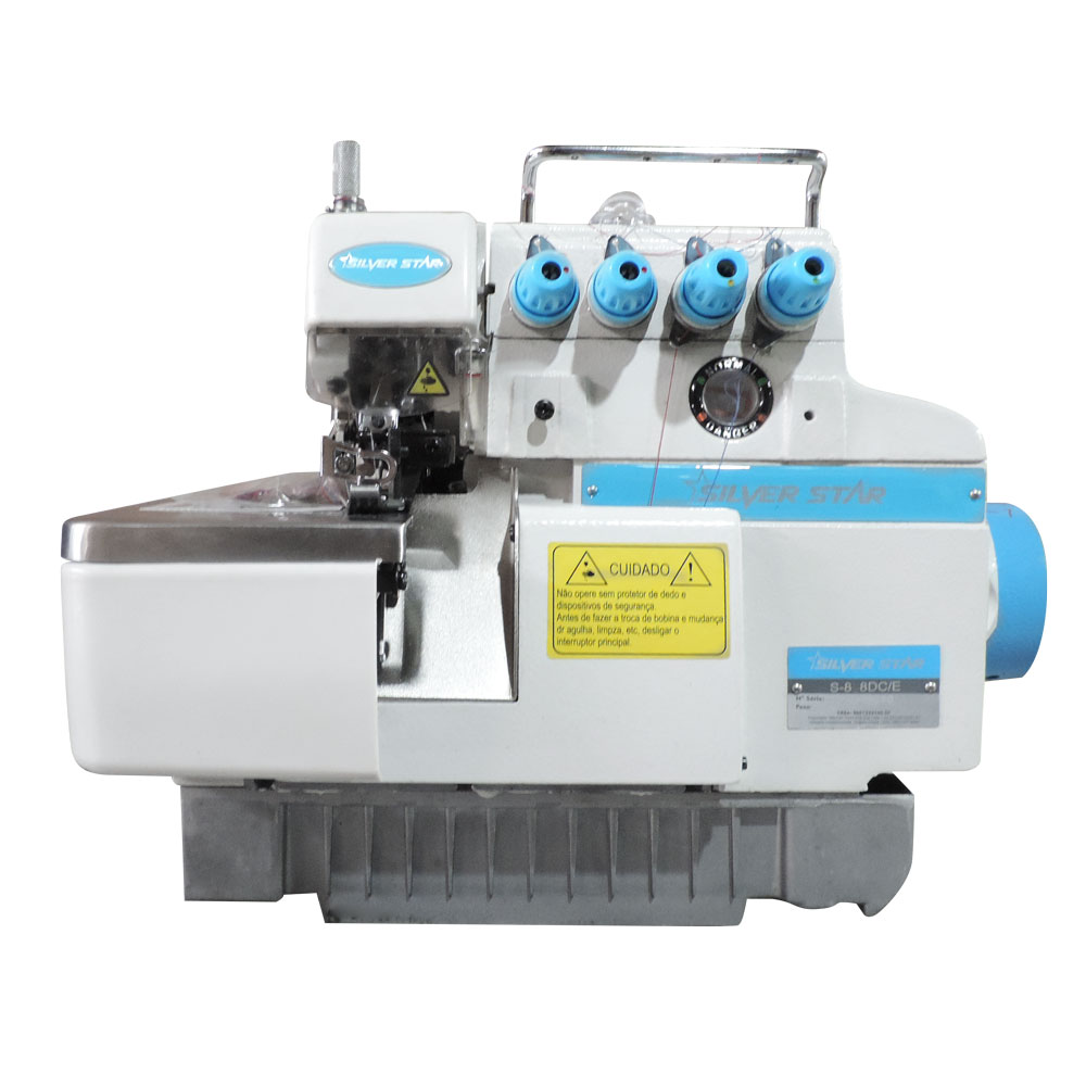 Máquina Industrial Overlock Ponto Cadeia S-848DC/E - Silverstar