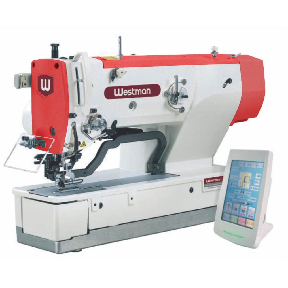 Maquina de Costura Industrial Caseadeira Eletronica Tipo Reto Direct Drive Com Painel W-1790 - Westman