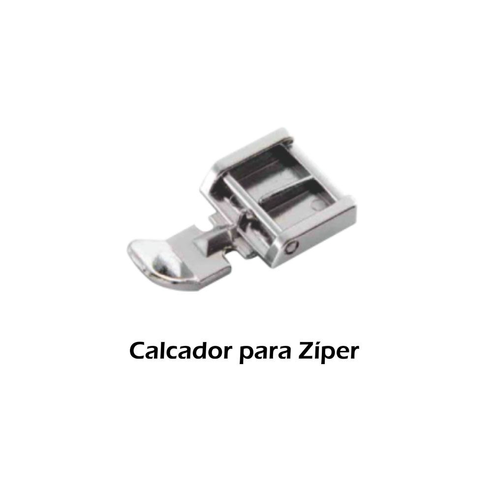 imagem prévia do produto: Kit de Pé Sapatas e Calcadores para Zig Zag Zíper Franzidor 15 Peças