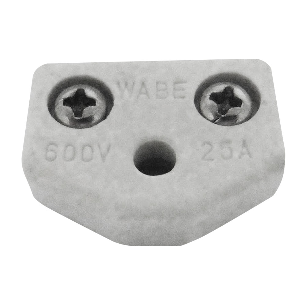 imagem prévia do produto: TOMADA/CONECTOR PORCELANA VAP 125/525 MODELO NOVO