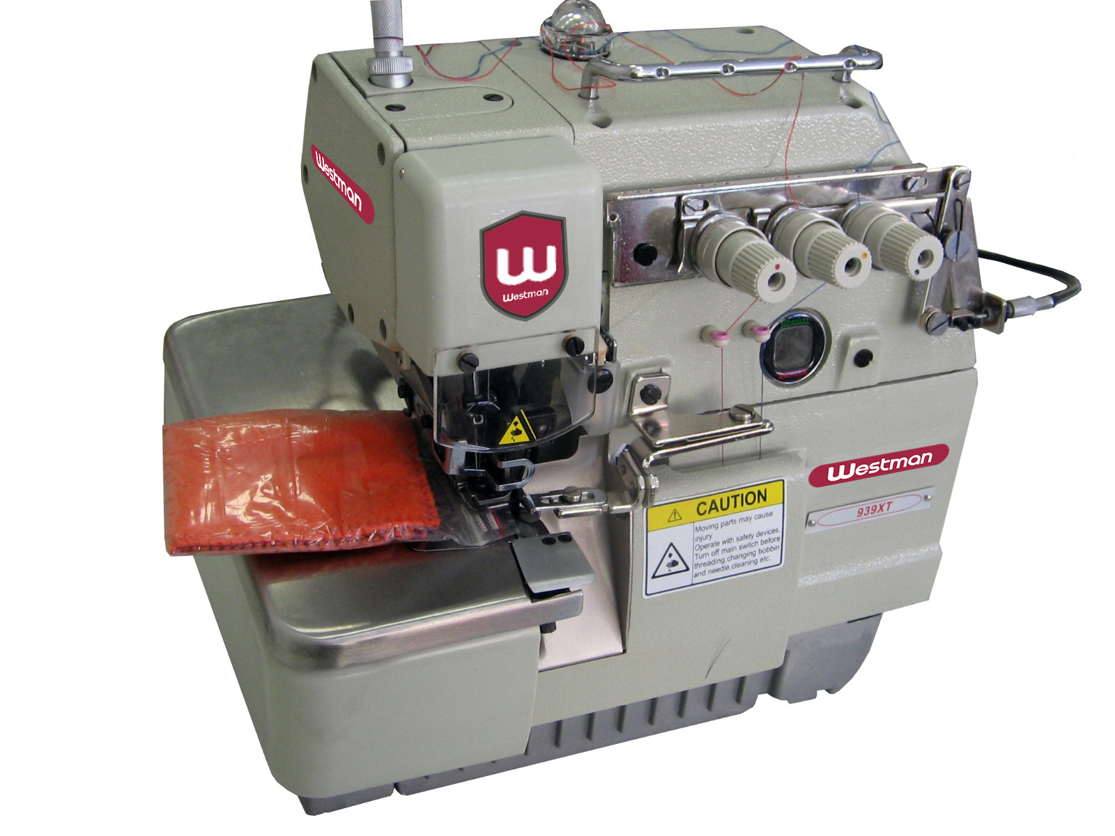 imagem prévia do produto: Máquina de costura overlock industrial 1 Agulha 3 linhas W-939-XT - Westman