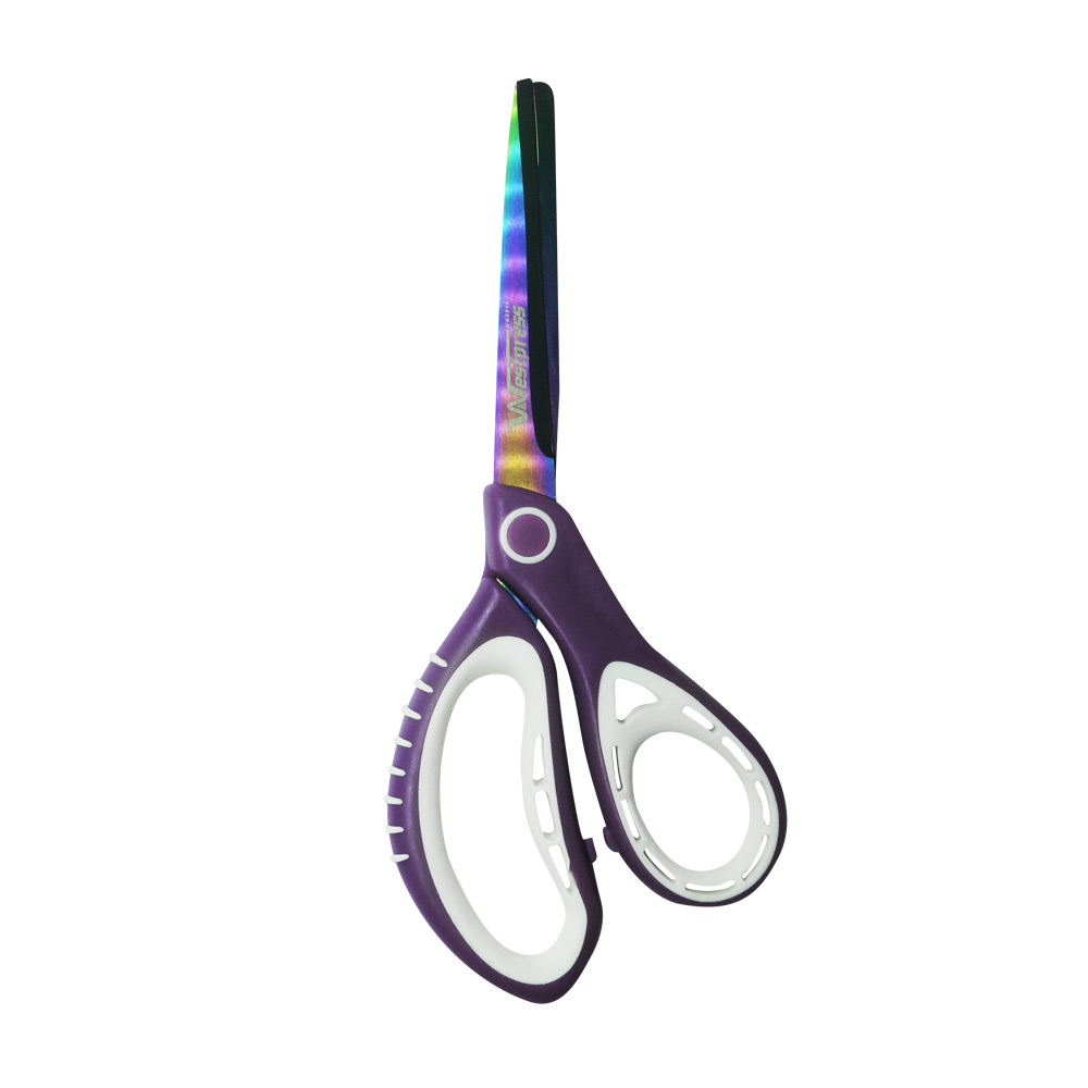 imagem prévia do produto: Tesoura titanium 8,5'' rainbow arco íris