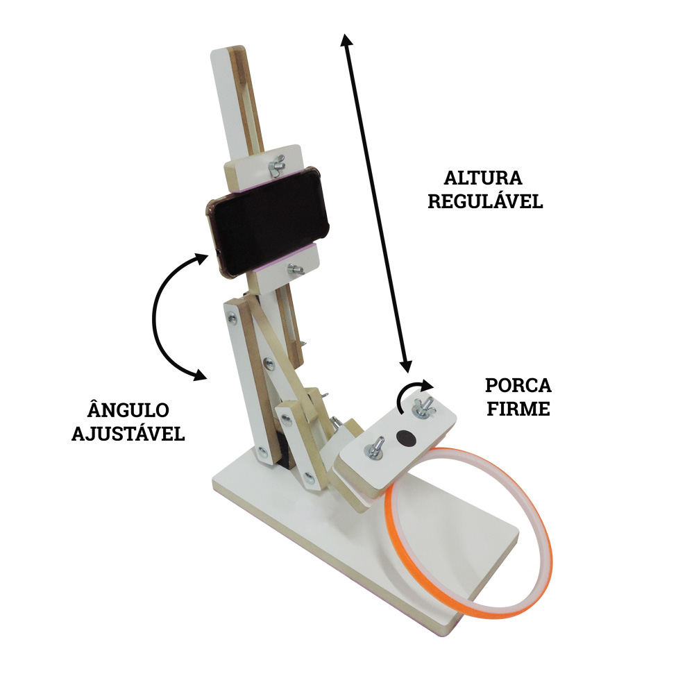 imagem prévia do produto: Suporte bastidor e celular
