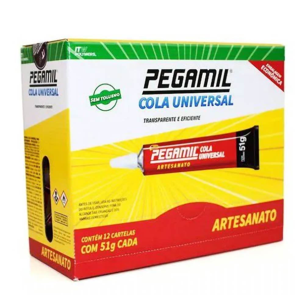 imagem prévia do produto: Cola universal pegamil para artesanato