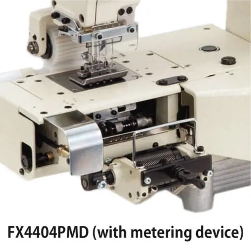 imagem prévia do produto: Máquina de Costura Industrial KANSAI SPECIAL DFB1404 PMD  4 Agulhas Elástiqueira Plana Com Catraca Traseira e Frontal